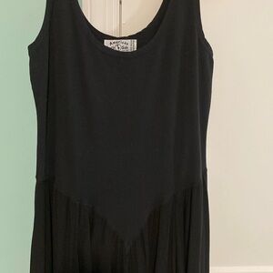 Flattering Midi dress. Drop waist stretchy and soft. 17-20 PTP 48 length